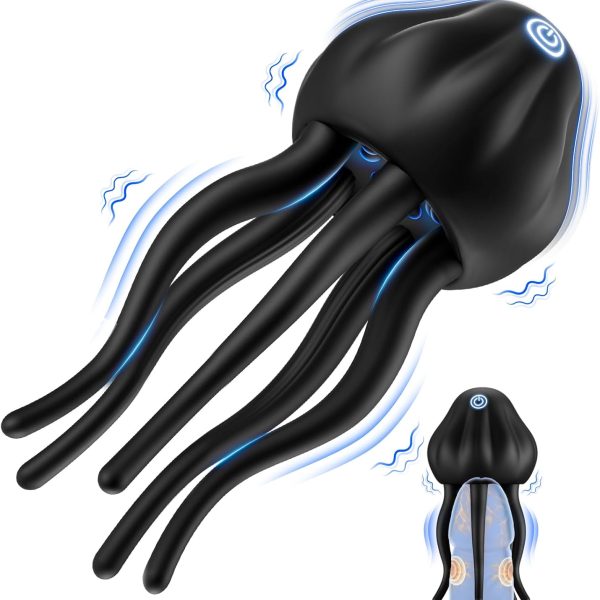 Male Sex Toys Penis Vibrator for Men -  Male Masturbator Stroker with 10 Vibrating Modes Wring Tentacle Male Vibrator for Penis Clit Nipple Stimulation, Adult Sex Toy for Men Women Couples